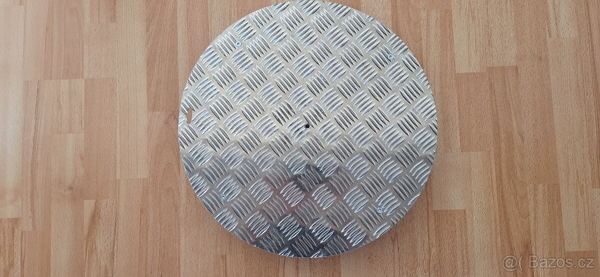 Hliníkový kulatý dopravní pojízdný podvozek pro květináč - 3