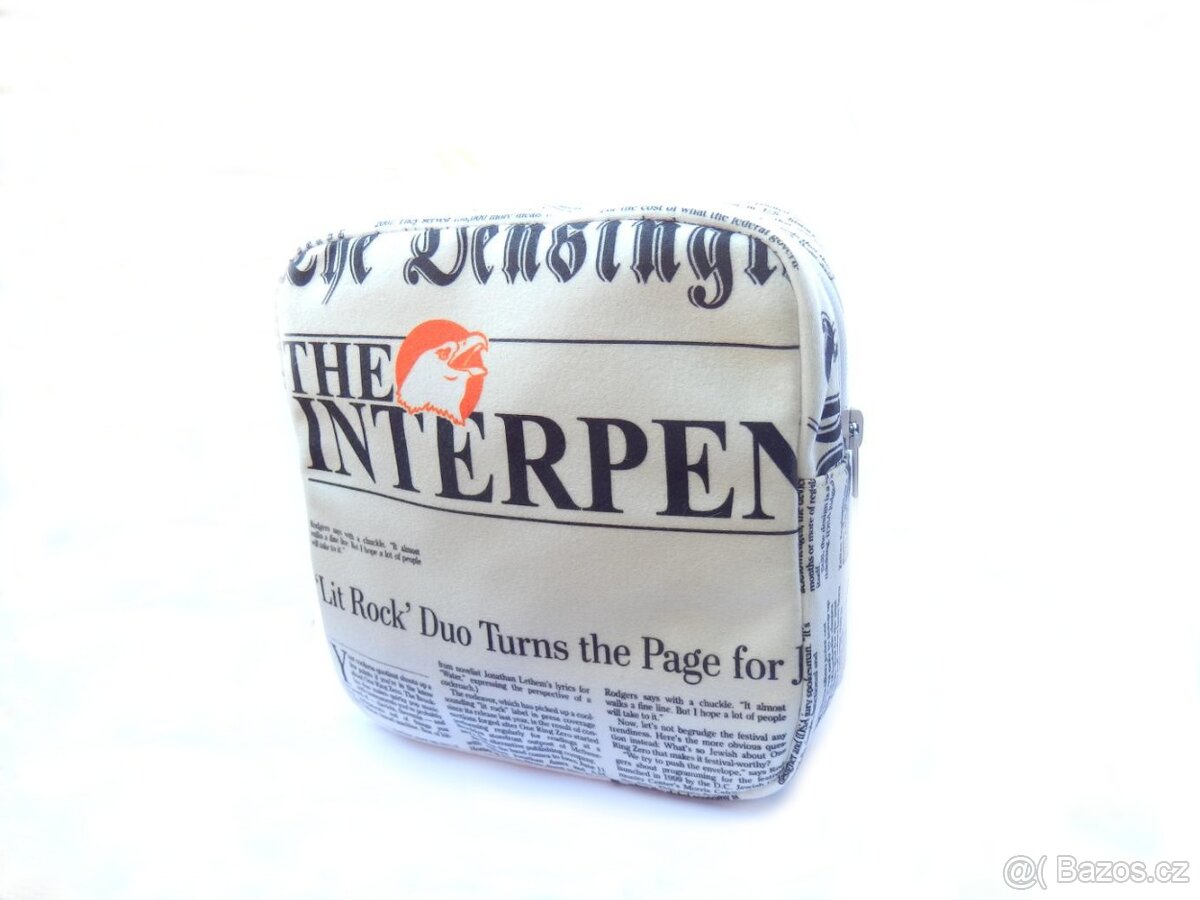 Kosmetická taštička - noviny - NOVÁ - 3