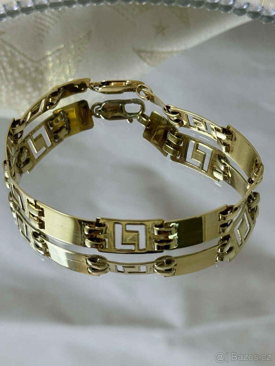 Zlatý náramek 19,87g - 3