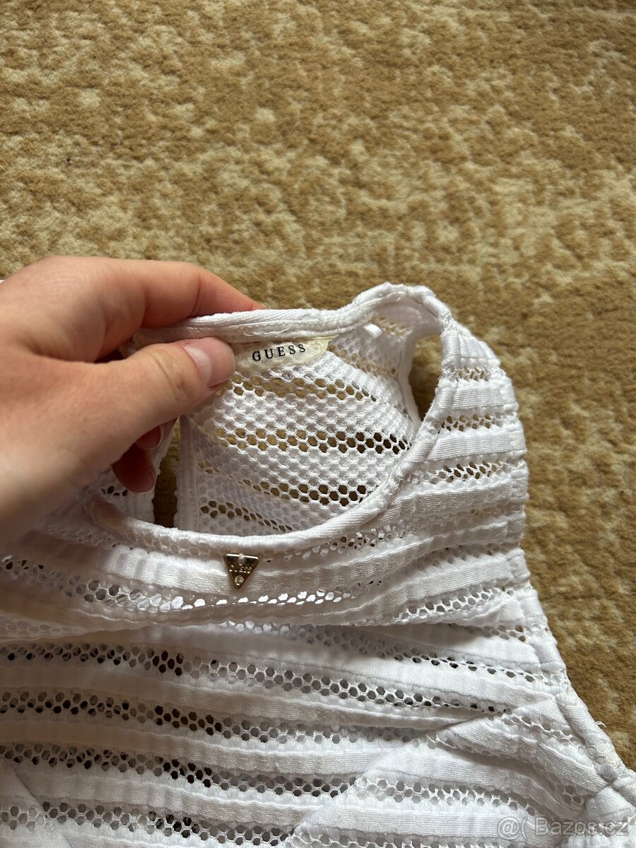 Bílé šaty Guess, vel. S - 3