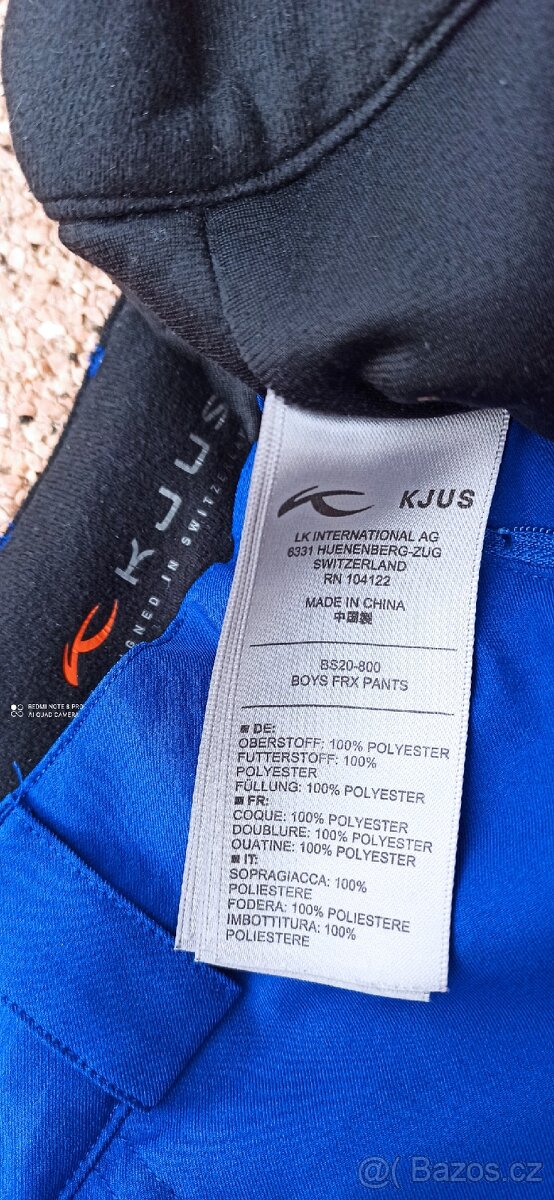 Dětské lyžařské kalhoty (vel.152) - 3