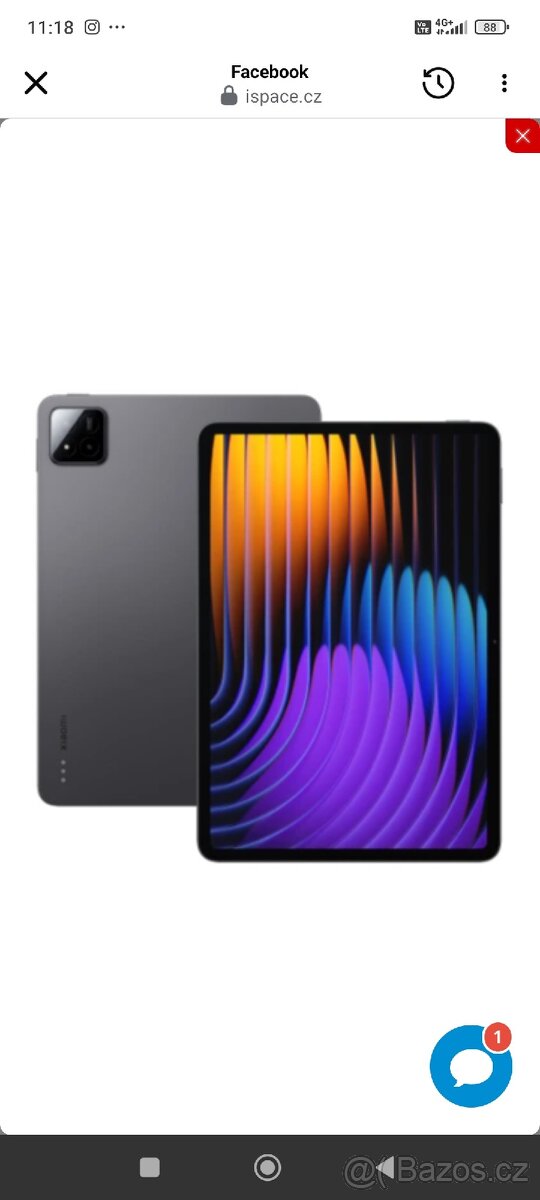 Prodám tabletu Xiaomi pád 7 - 3