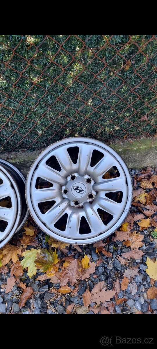 Ocelové disky 16 originál hyundai i30 - 3