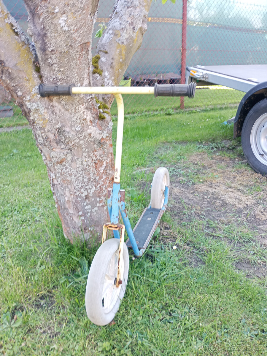 Dětská retro koloběžka - 3