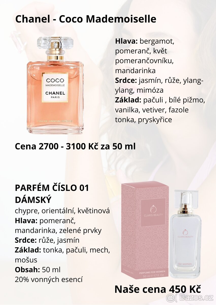 2x parfém Claris Beauty - 3