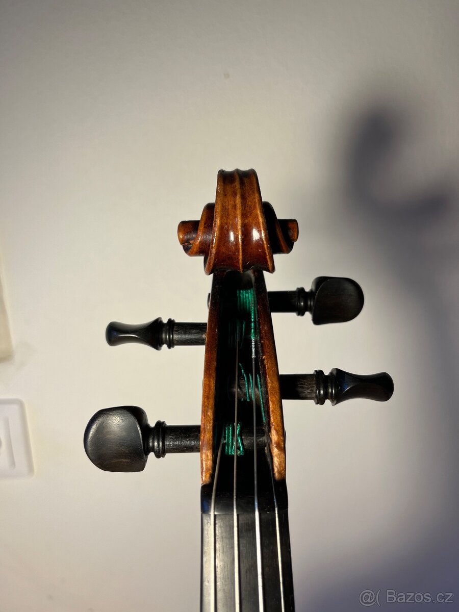 Staré housle V. Kunc cca 1930 - seřízené - 3