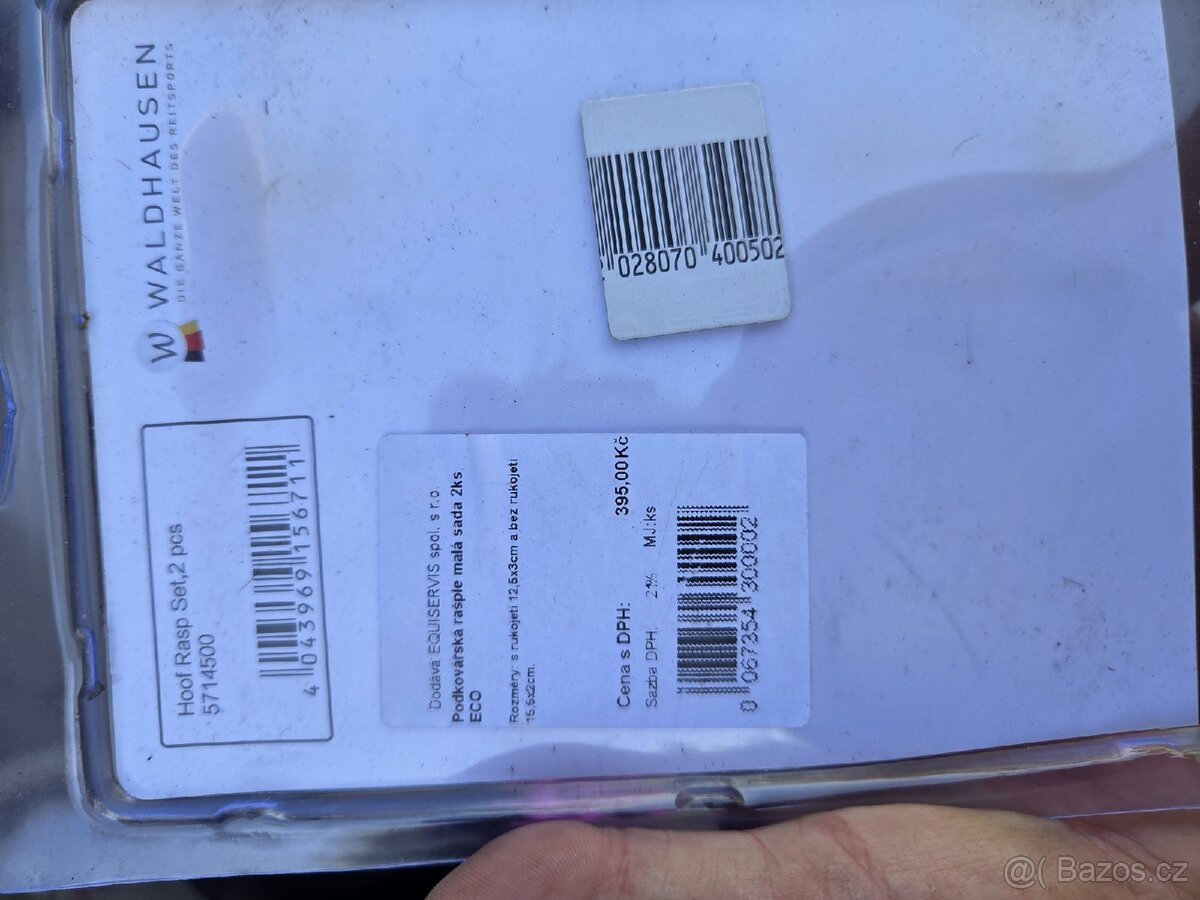 Ohlavky, rašple - 3