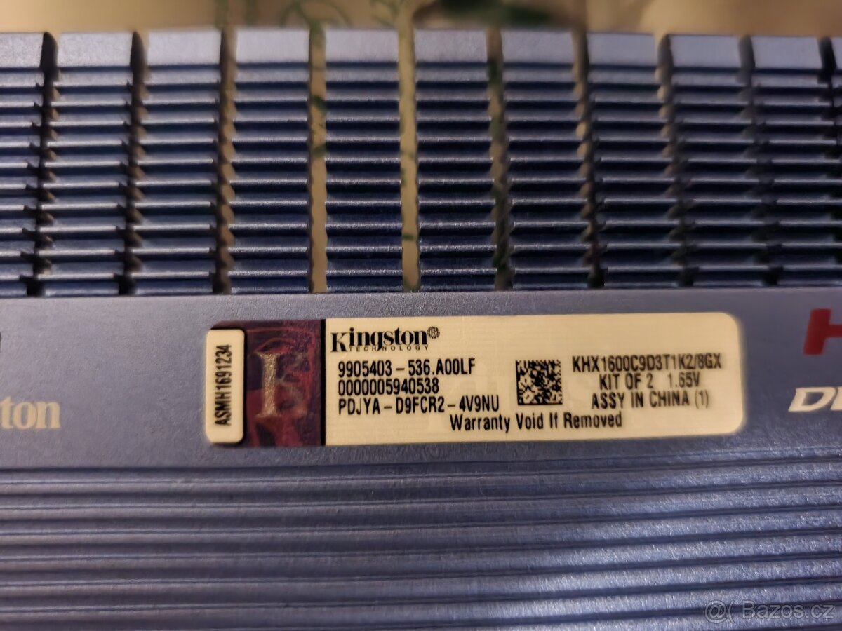2x4gb ddr3 do PC (obě prošly MemTest86) - 3