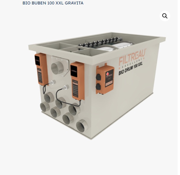 Jezírková filtrace - bubnové combifiltry - 3