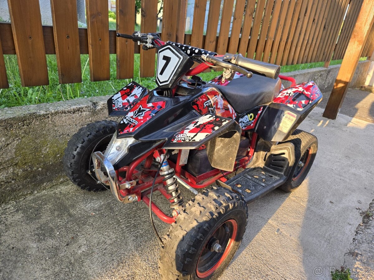 Čtyřkolka elektricka 1000w