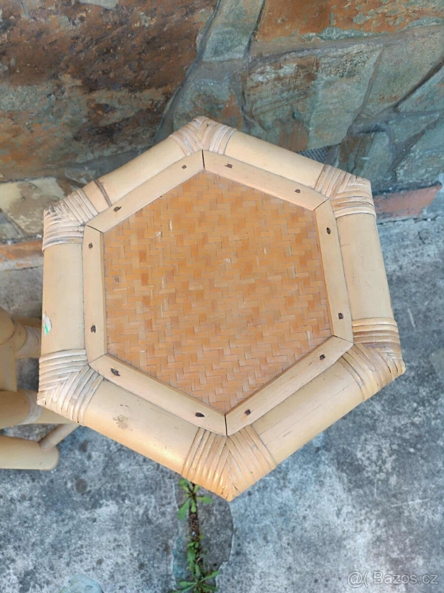 Bambusové barové židle - 3