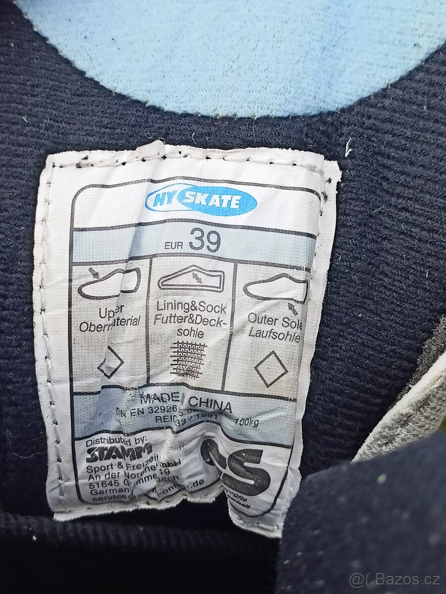 Chlapecké lední brusle vel.39 - 3