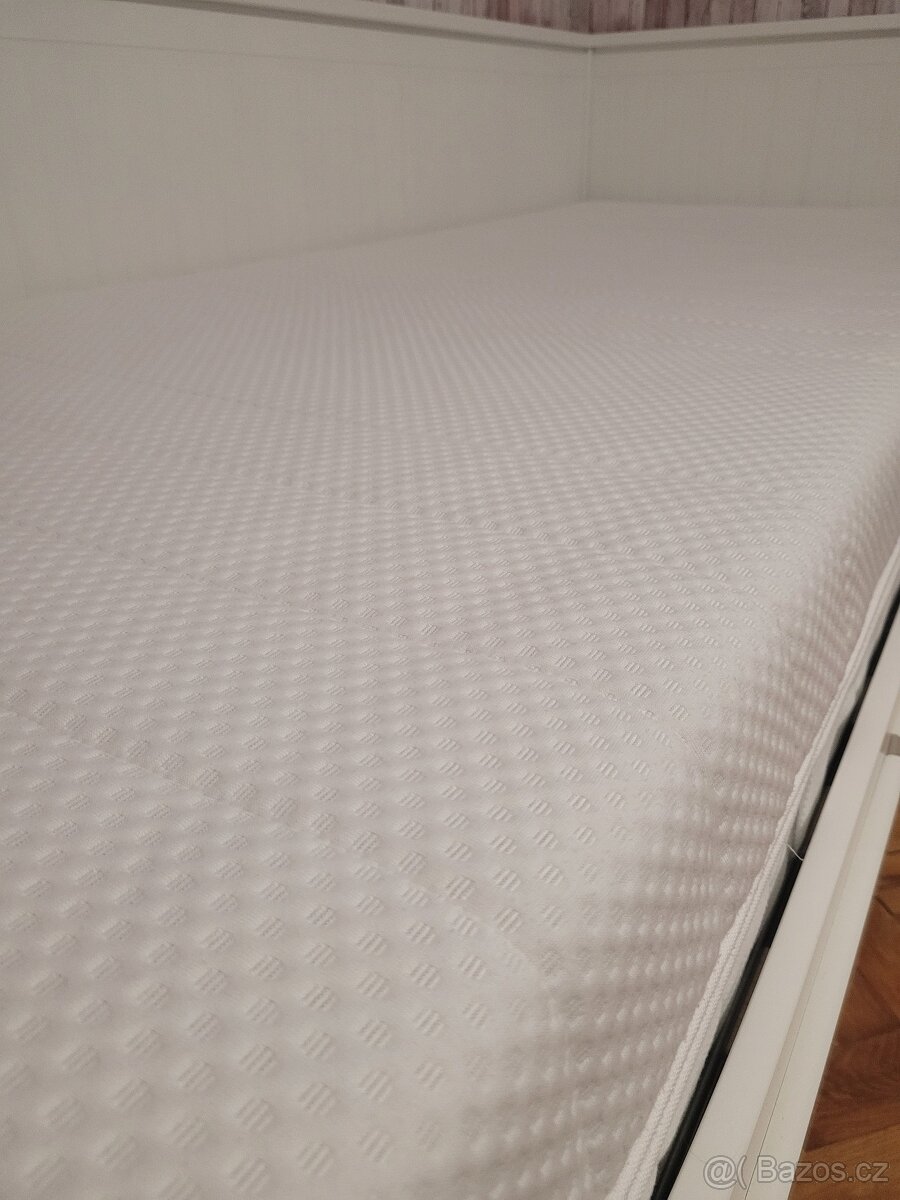 Rozkládací postel HEMNES s matrací AKREHAMN zn. IKEA - 3