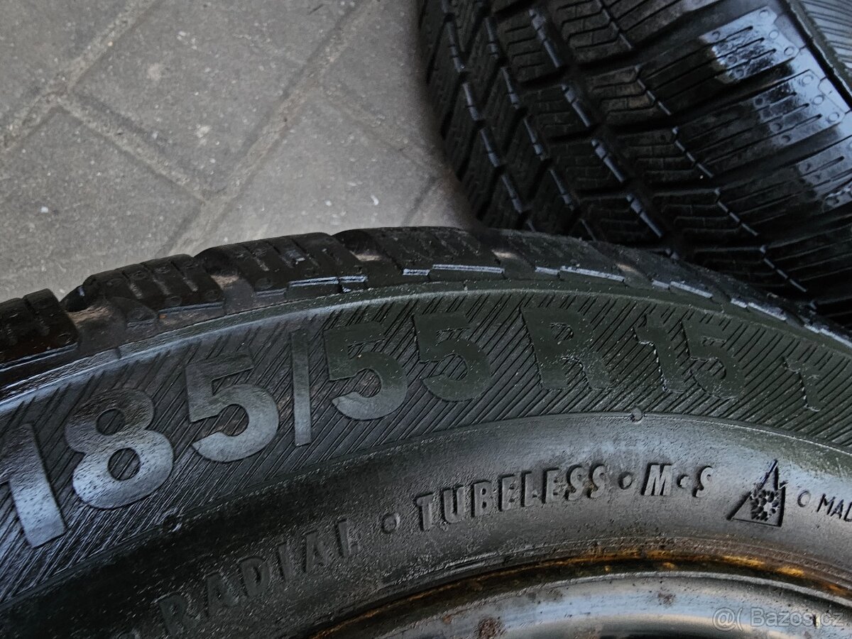 Zimní disky kola Škoda Fabia II R15 5x100 Roomster - 3