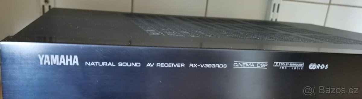 YAMAHA 5.1 AV Receiver RX-V393RDS, DO, návod - 3