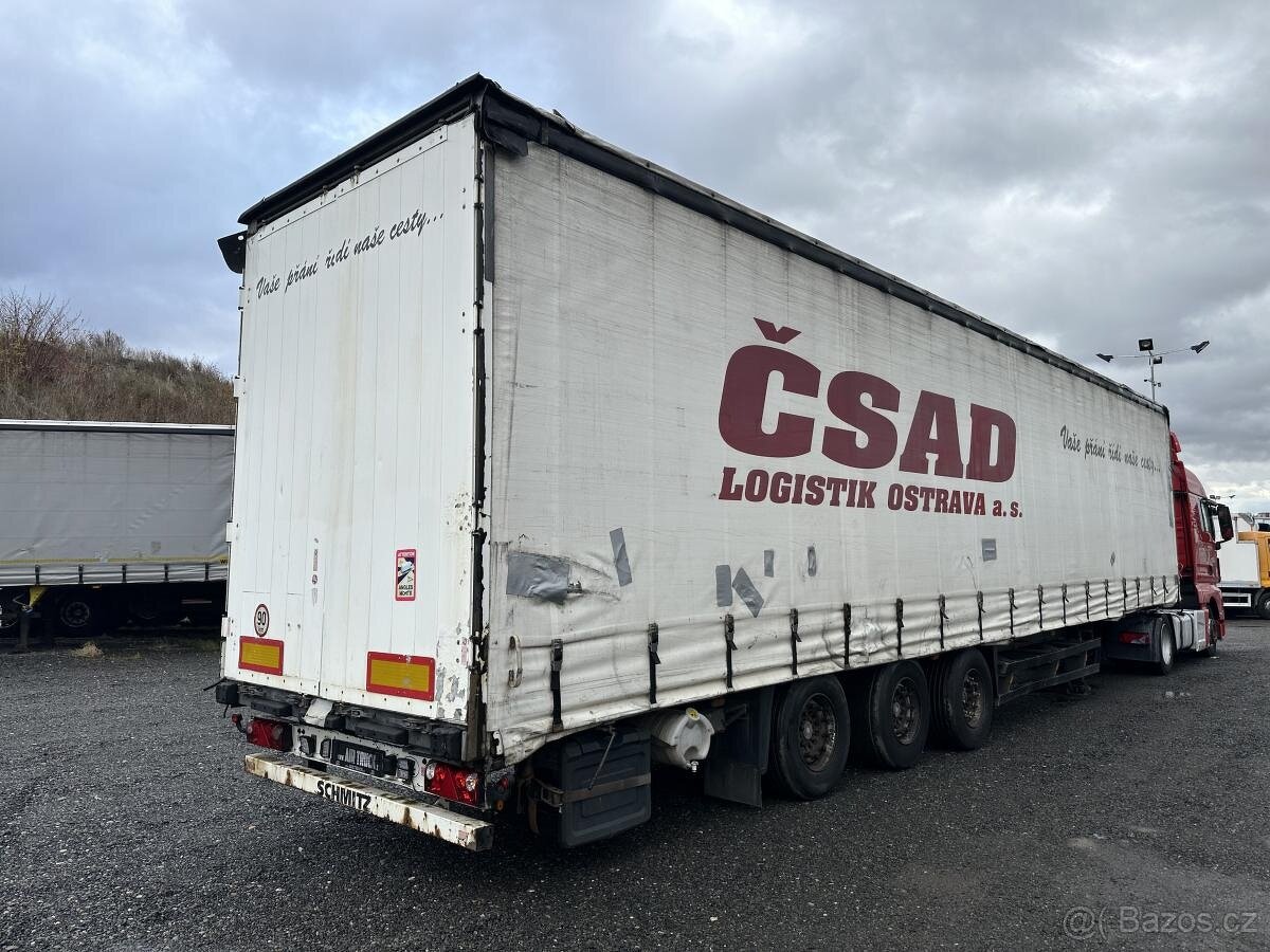 Schmitz S1 LOW DECK - SAF- 3X SHRNOVAČKA - 3