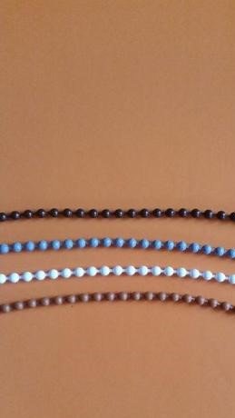 ŽALUZIE řetízek 10metru 5ks spojka řetízku . cena 100,-kč - 3