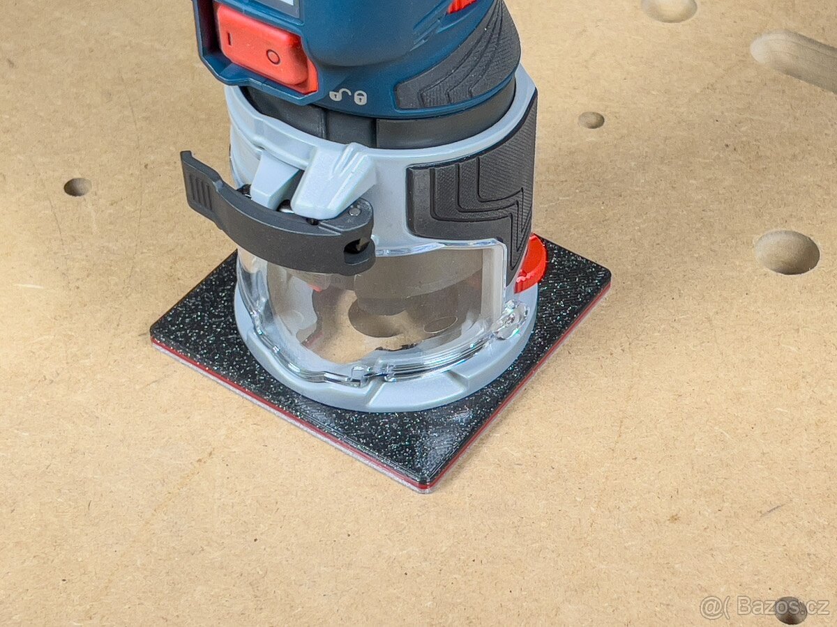 Štvorcová základňa 100x100 mm pre Bosch GKF18V - 8 - 3