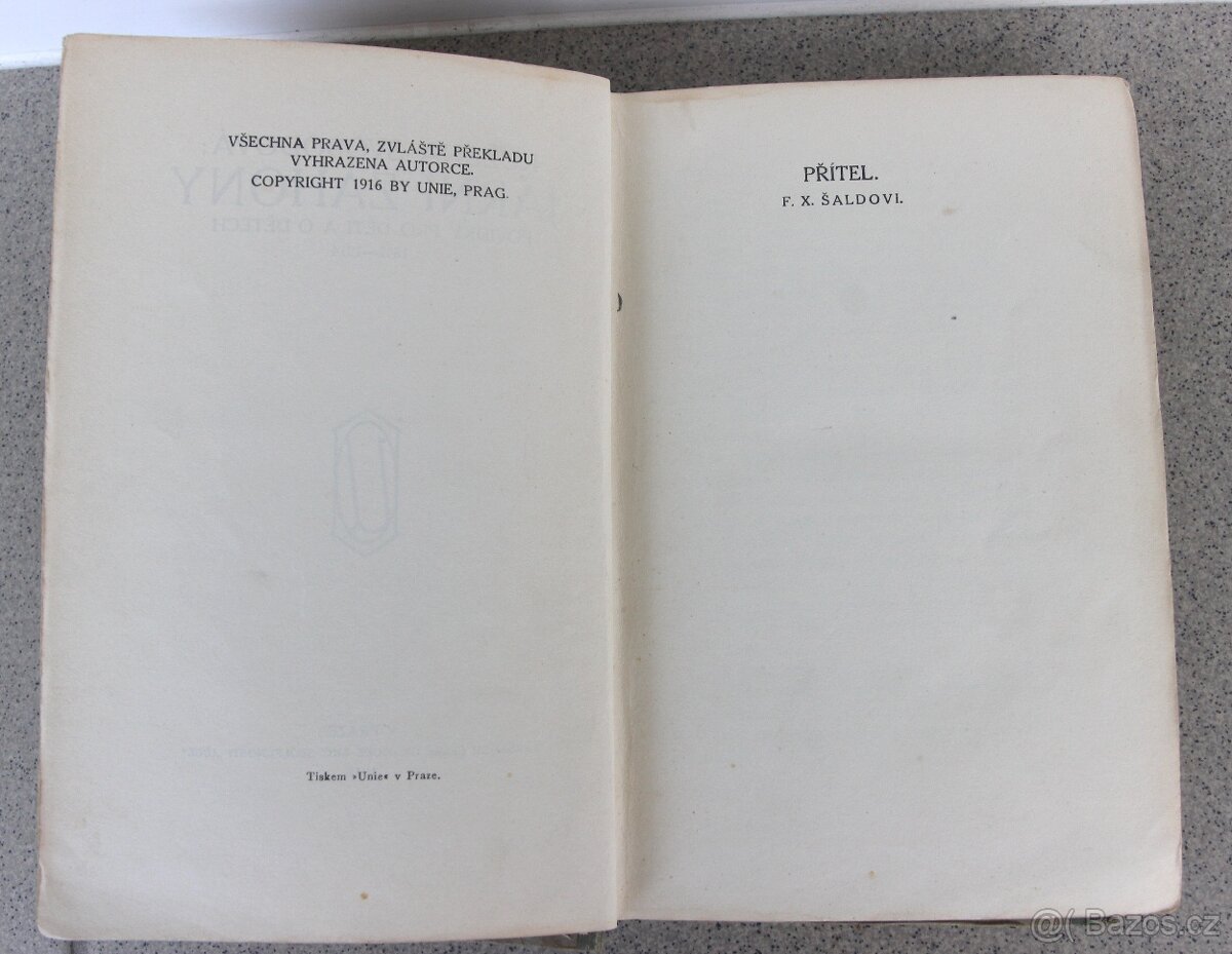 Jarní záhony: povídky pro děti, R. Svobodová, 1916 - 3