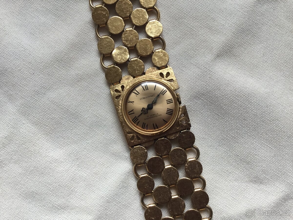 damske dobove hodinky Corocraft 1968 - 3
