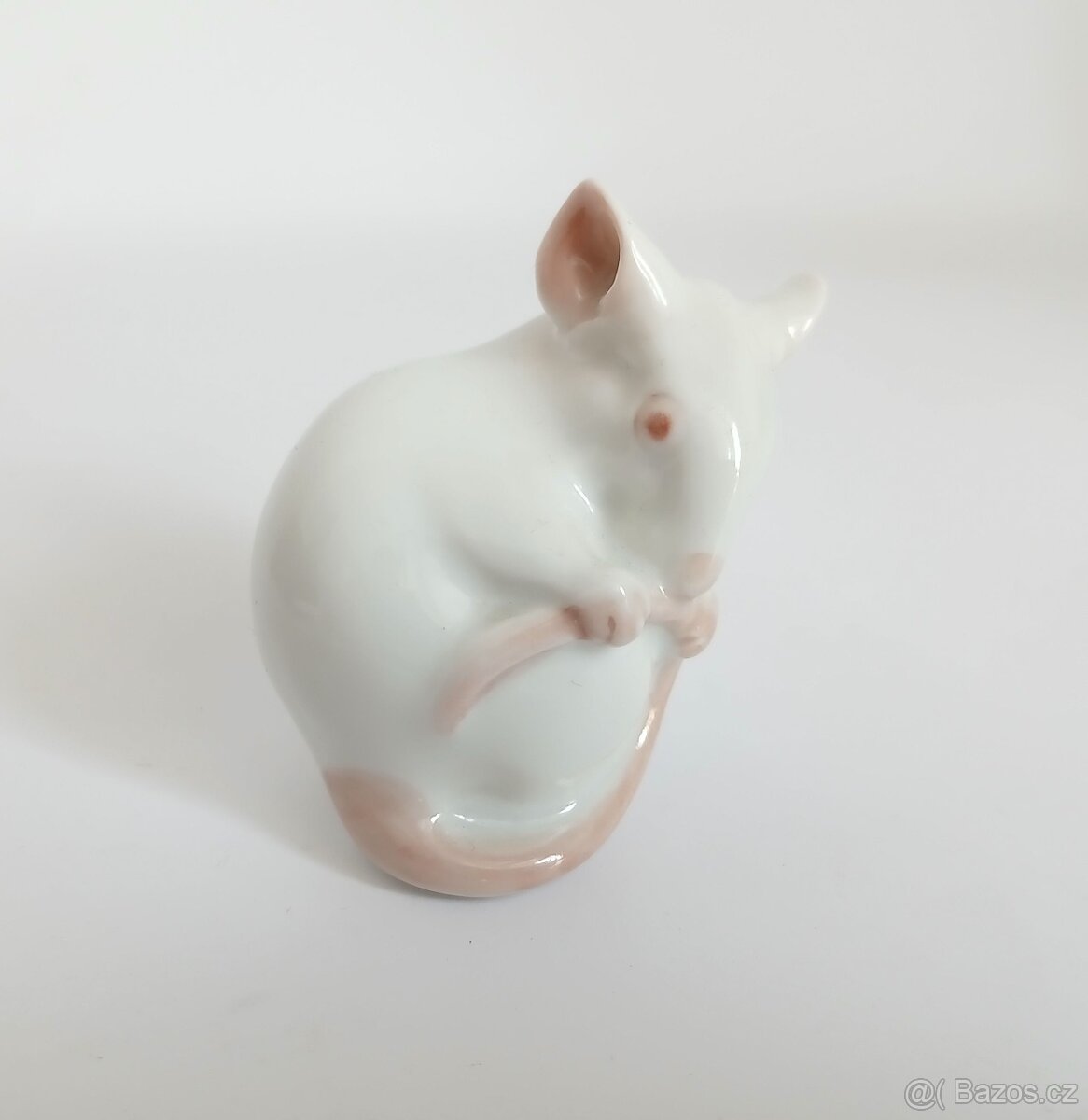 Porcelánová figurka - myška - Kodaň - 3