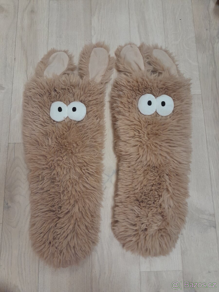 Teplé chlupaté “psí” bačkory – extrémní pohodlí a roztomilos - 3