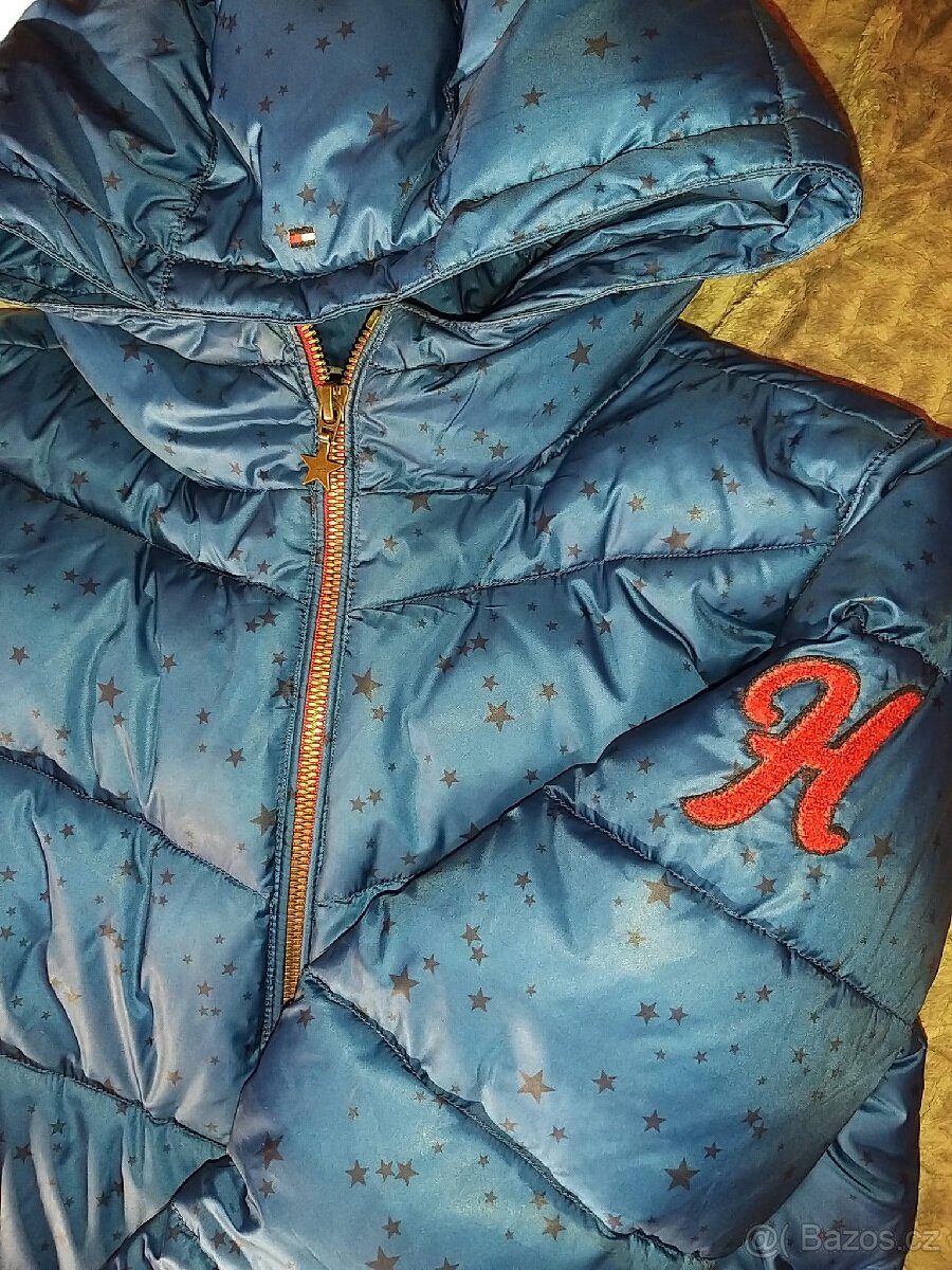 Dívčí zimní bunda Tommy Hilfiger - 3