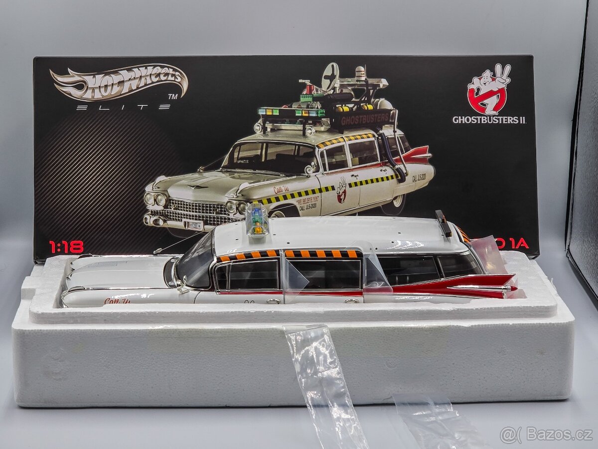 Ghostbusters ECTO 2 1:18 HotWheels ELITE - 3