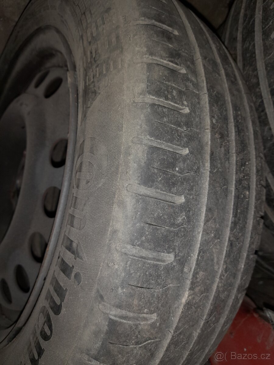 Opel meriva corsa kola plechace bez rzi letni pneu - 3