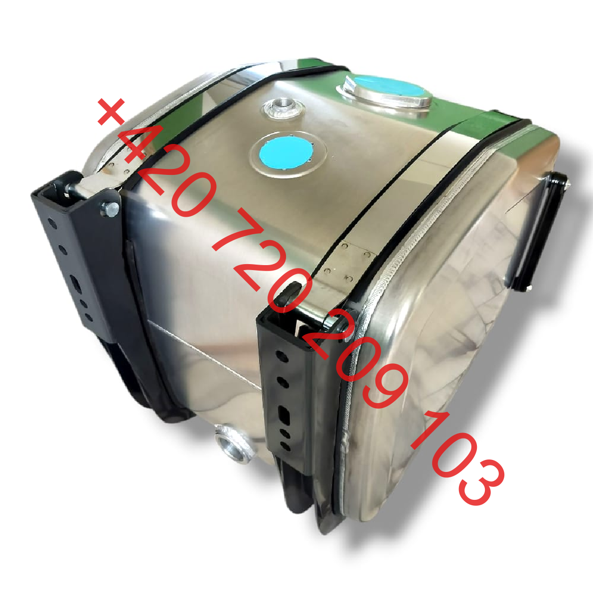 Hydraulická olejová nádrž boční Palfinger/Hiab, víčko,držáky - 3