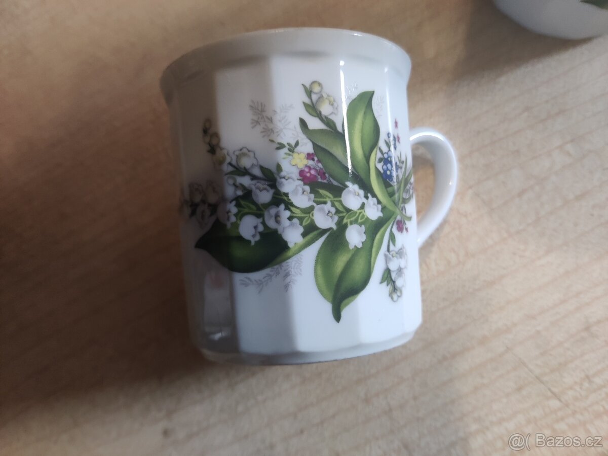 Retro hrníčky nepoškozené, málo používané - 3