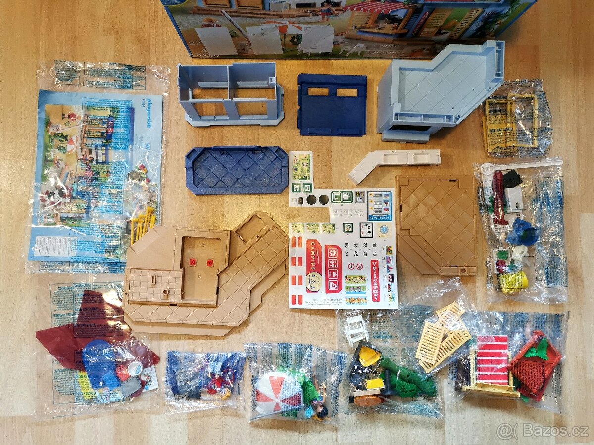 Playmobil Family Fun 70087 velký kemp - 3