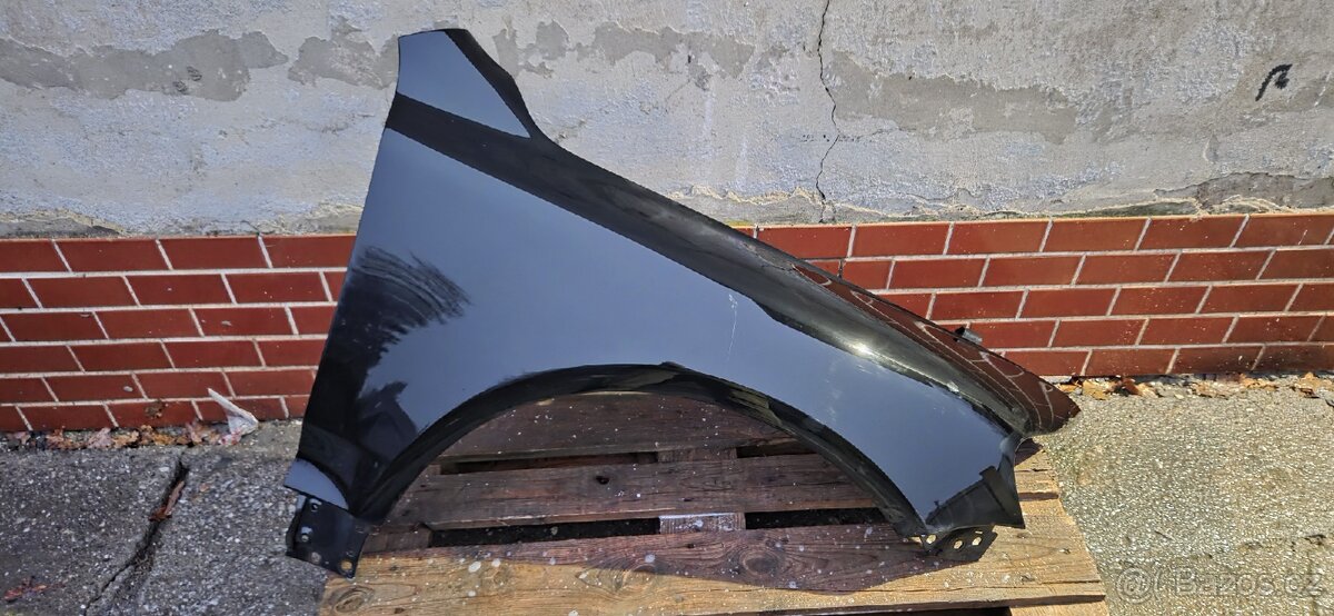 Vw touareg přední nárazník, kapota, blatník, LC9Z černá - 3