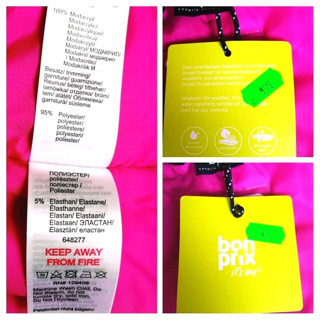 Zimní nová bunda vel.110 - 3