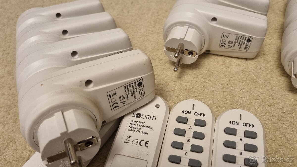 Dálkově ovládané zásuvky Solight - 3