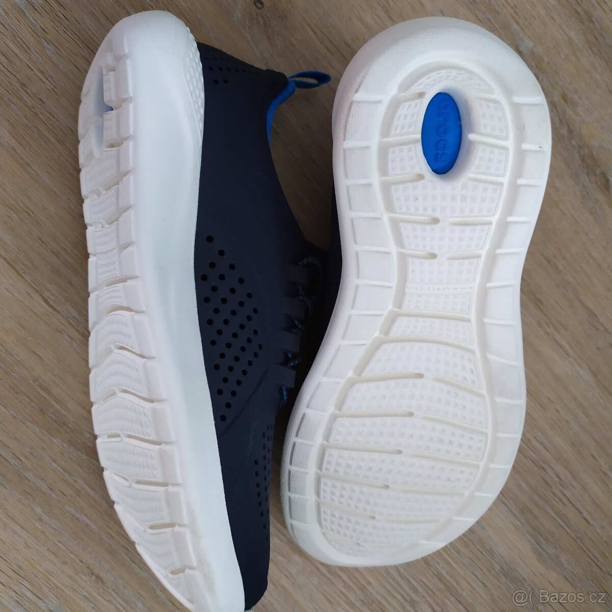 Crocs tenisky modré - vel .J3, nové - 3