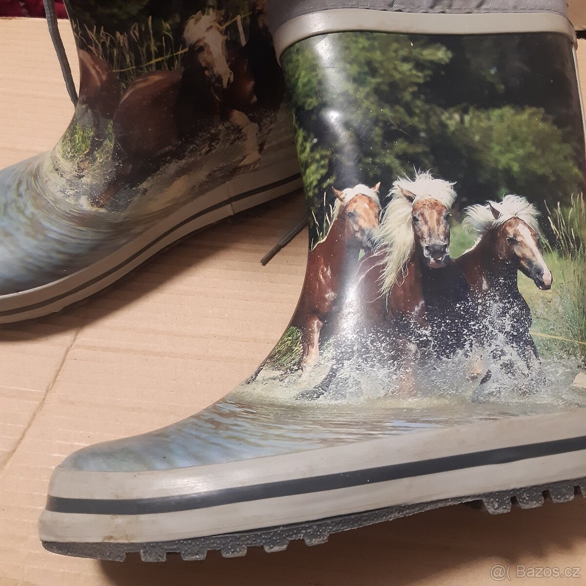 Gumaky s konmi vel.36 - 3