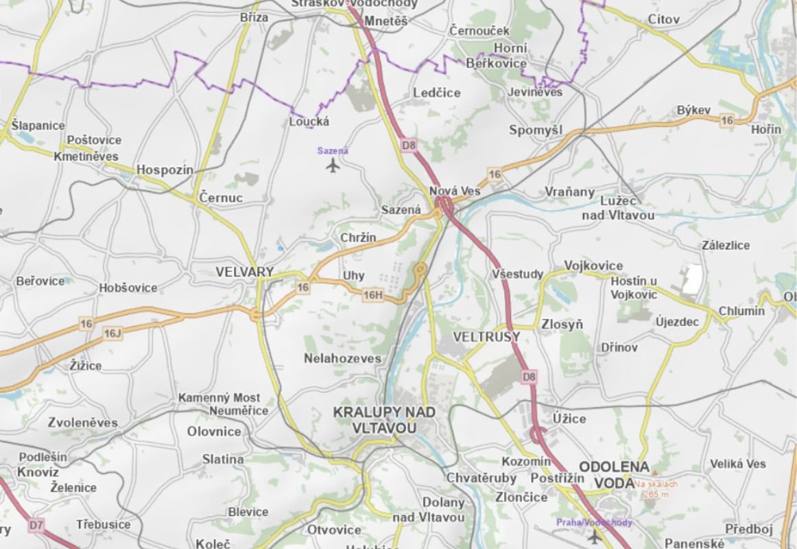 Prodej podílu 1/12 pole 1 106 m², Velvary - 3