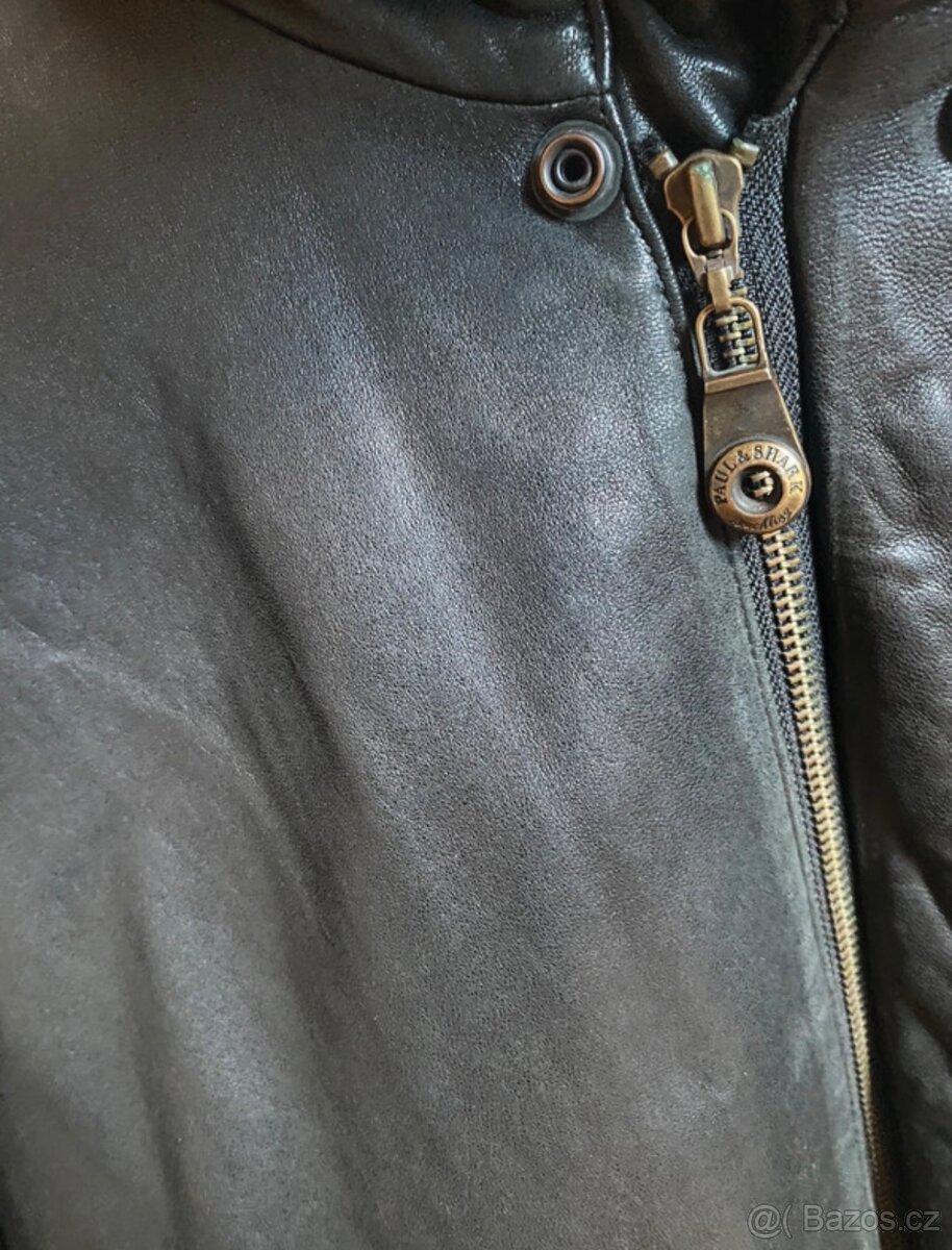 Kožená bunda Paul&Shark, vel.M,2 v 1,pánská. - 3
