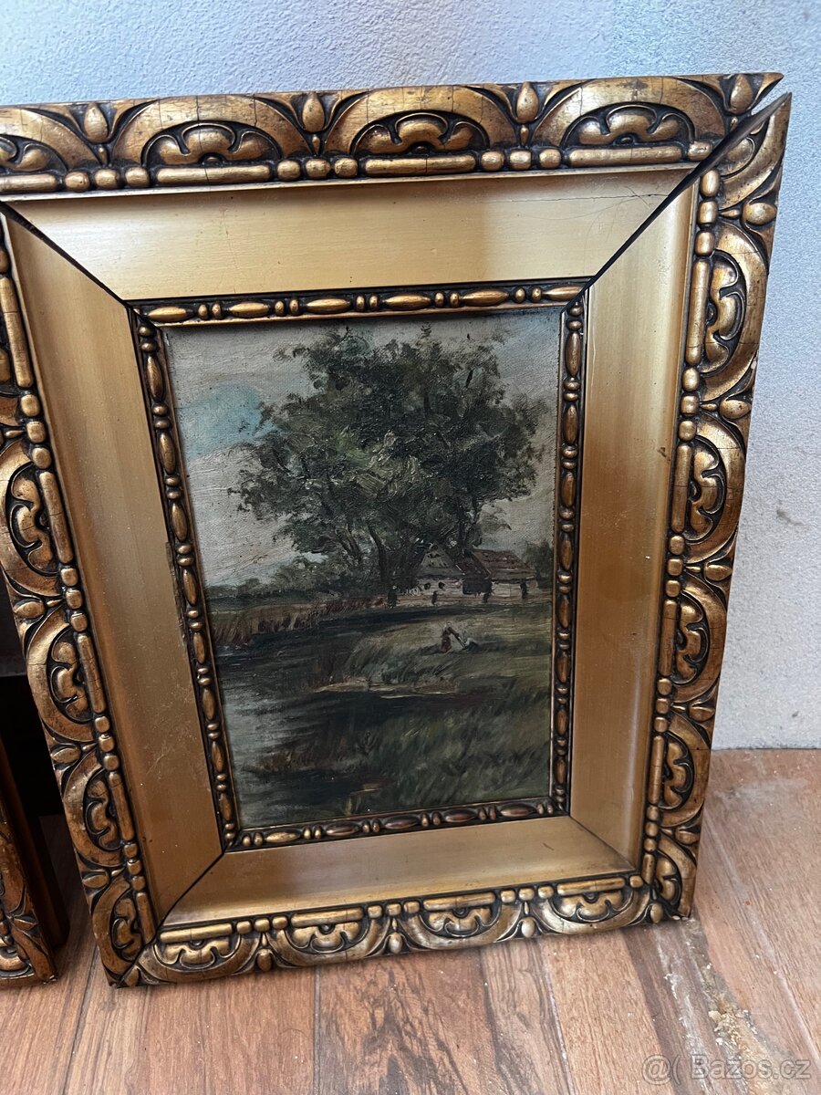 Malované obrazy 2x - 3