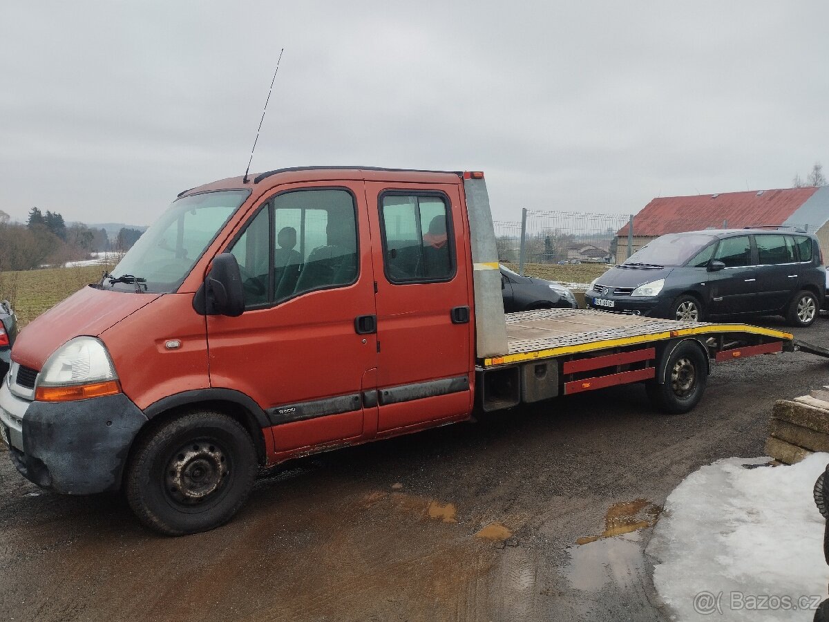 Renault master odtahovka,odtahový speciál - 3