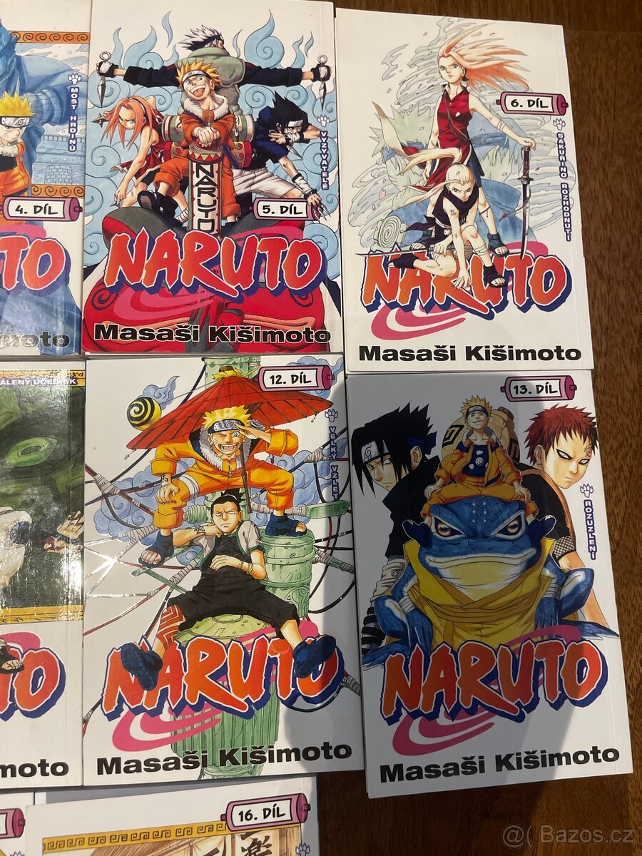 Naruto manga - 3