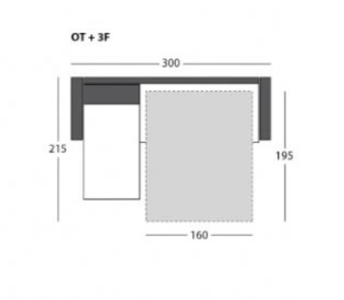 Sedací souprava s trvalým spaním - 3