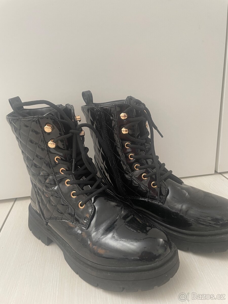 Dívčí kotníčkové zimní boty DeeZee-37 - 3