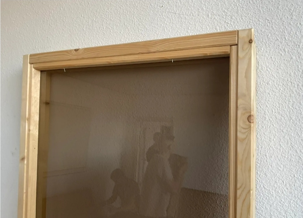 Okno do sauny, páry, bronzové sklo, celoskleněné - 3