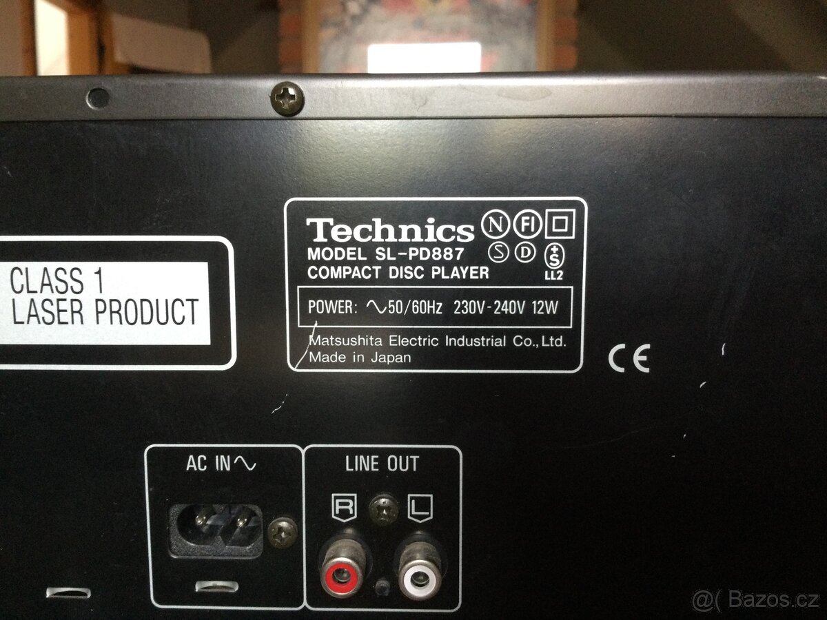 Technics CD player changer + stereo receiver - 3