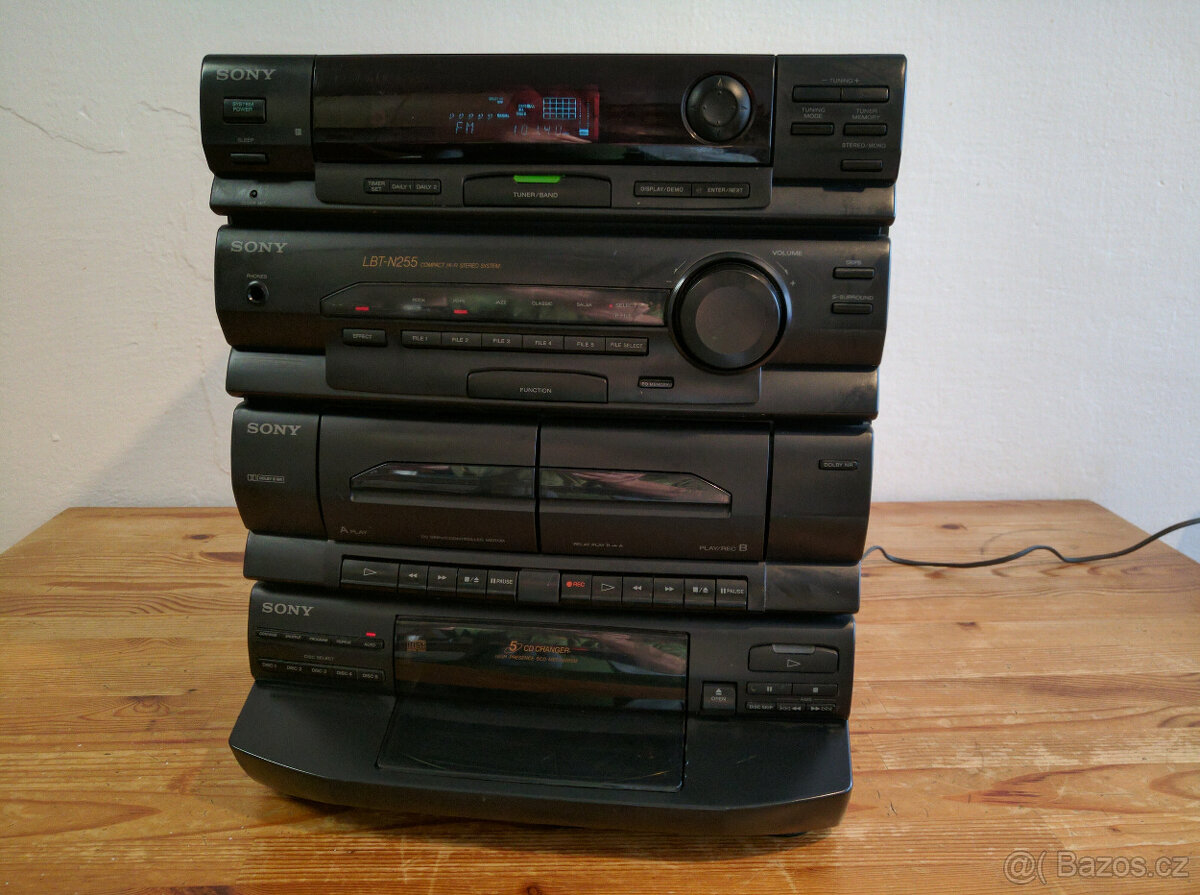 Věž Sony HCD-N255, 2 x 30W RMS - 3