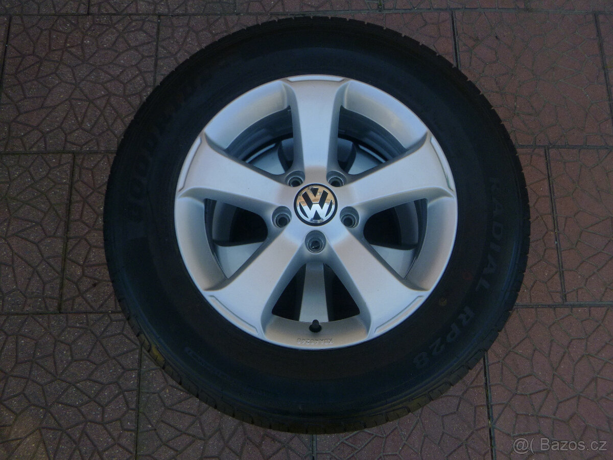 Celoroční alu sada originál VW Tiguan 5x112 6,5Jx16 ET33 - 3