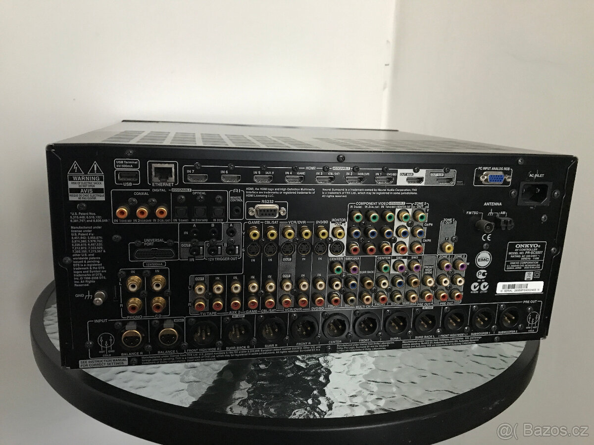 ONKYO PR-SC 5507 předzesilovač - 3