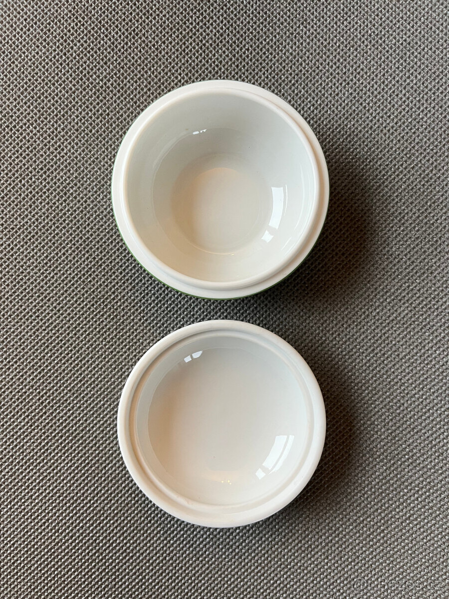 Vídeň Dóza s víkem Růže 8 cm, Augarten Wien - 3